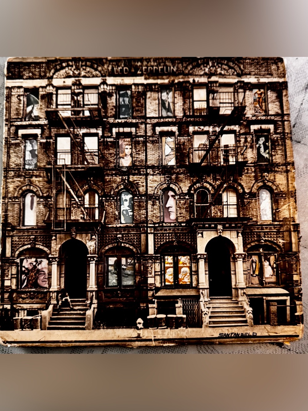 Led Zeppelin Physical Graffiti Double-Vinyl Album